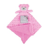 FS691: Pink Soft Bubble Bear Comforter